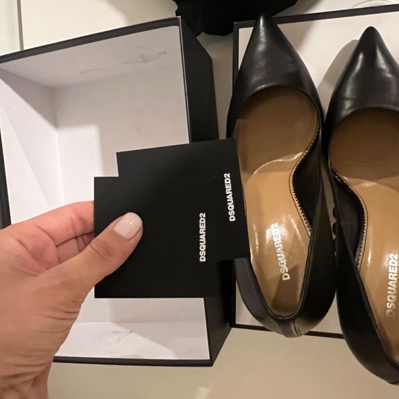 Black pointy dsquared heels - Picture 4 of 6